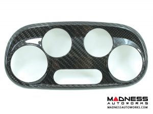 FIAT 500 AC Climate Control Cover - Carbon Fiber